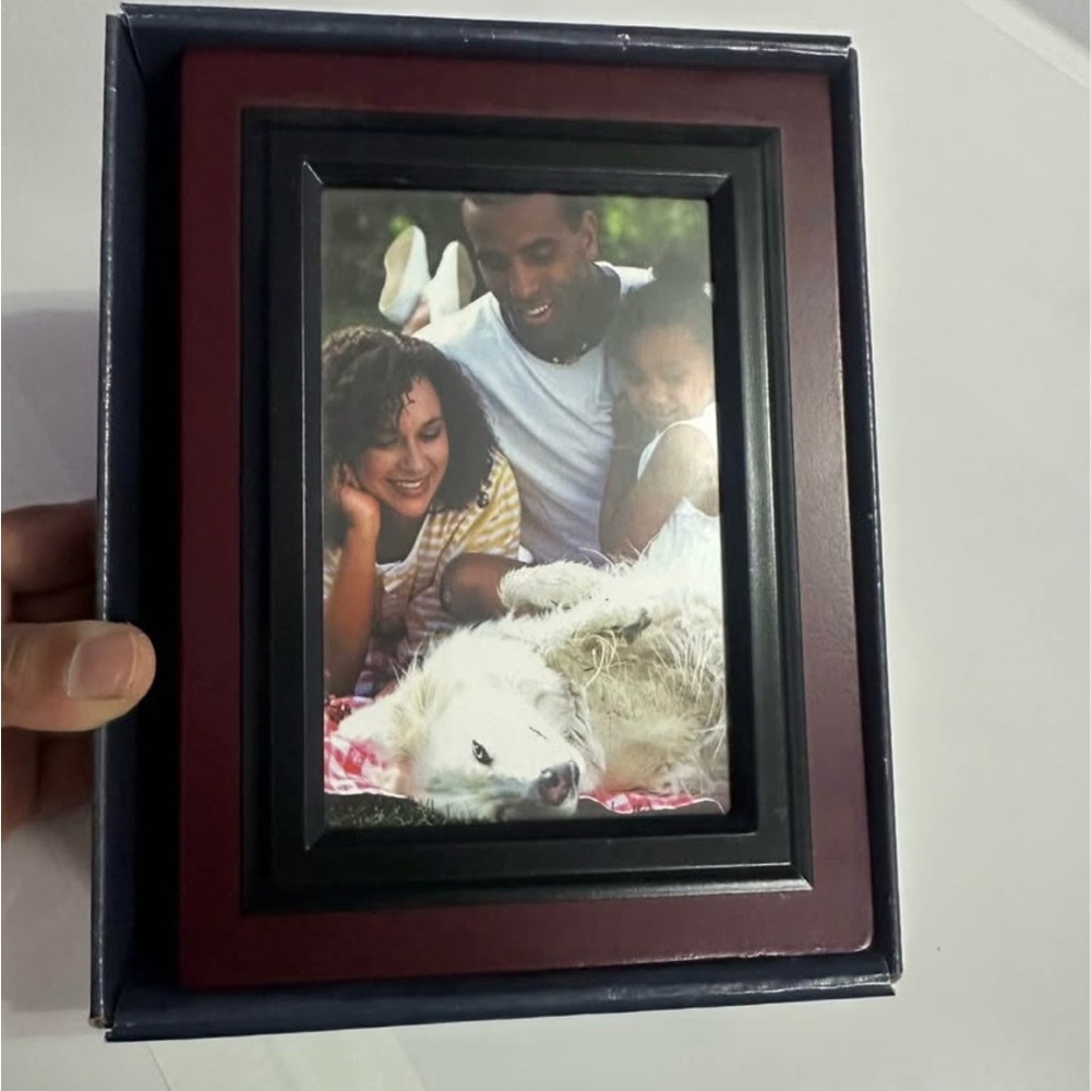 Black and Burgundy Picture Album